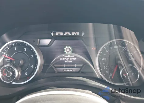 2022 Ram 1500 Big Horn 4X2 5'7 Box из США, поврежденный, VIN 1C6RREFM4NN398173